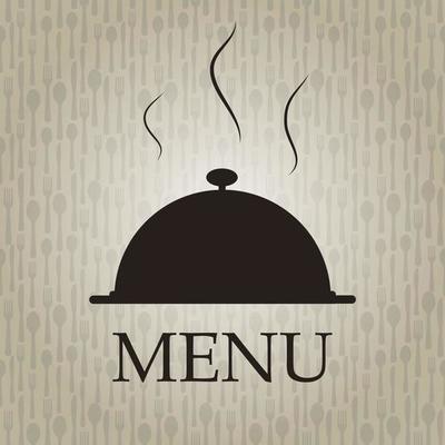 Restaurant menu template vector illustration