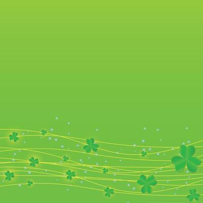 Saint Patricks day background vector illustration