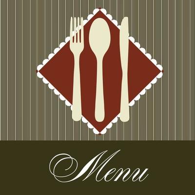 Restaurant menu template vector illustration