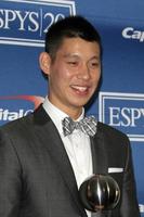 LOS ANGELES, JUL 11 - Jeremy Lin in the Press Room of the 2012 ESPY Awards at Nokia Theater at LA Live on July 11, 2012 in Los Angeles, CA photo