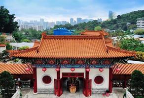 Chinese temple view photo