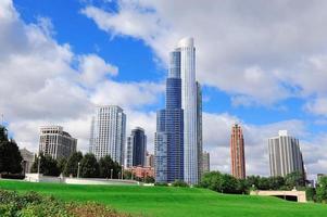 chicago, il, 2011 - vista de los rascacielos de chicago foto