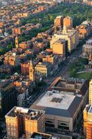 vista de la arquitectura de boston foto