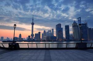 Shanghai morning view photo