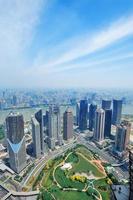 Shanghai aerial view photo