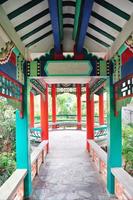 Chinese garden view photo