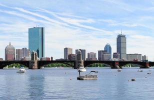 Boston skyline view photo