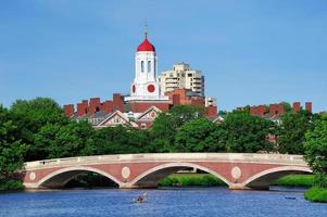 Harvard campus in Boston photo