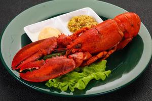 Luxury Lobster with sauce photo