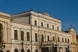 City center of Warsaw, Poland photo