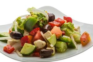 Delicous greek salad photo