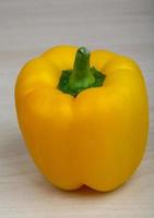 Yellow bell pepper photo