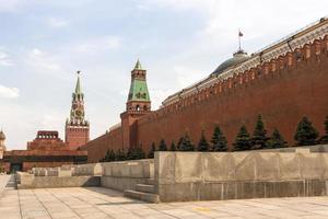 Spasskaya tower on Red Square photo