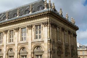 Historic building in Paris France photo