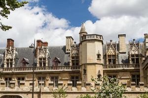 Historic building in Paris France photo