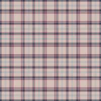 Tartan plaid pattern with texture and warm color. vector