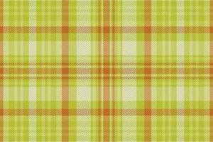 Tartan plaid pattern with texture and warm color. vector