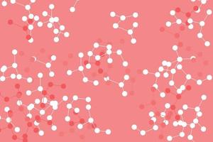 Red and white ai shape background vector