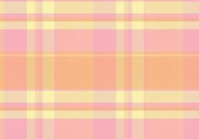 Tartan plaid pattern with texture and warm color. vector