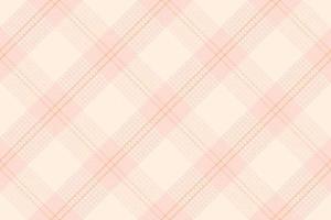 Tartan plaid pattern with texture and warm color. vector