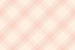 Tartan plaid pattern with texture and warm color. vector