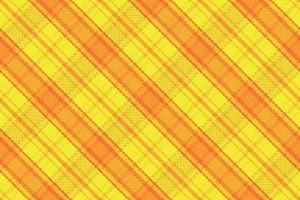 Tartan plaid pattern with texture and warm color. vector