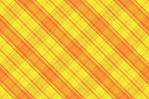 Tartan plaid pattern with texture and warm color. vector