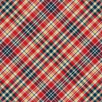 Tartan plaid pattern with texture. vector