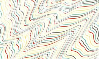 diseño de vector colorido abstracto con líneas planas.