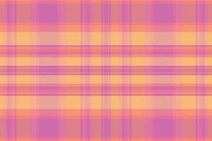 Tartan plaid pattern with texture and warm color. vector