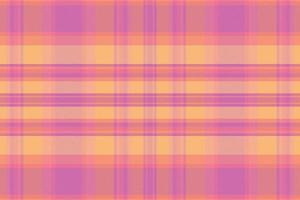 Tartan plaid pattern with texture and warm color. vector