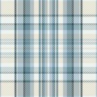 Seamless winter tartan plaid pattern background. vector