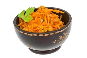 Korean Carrot in dish photo