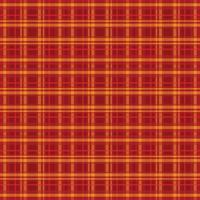 Tartan plaid pattern with texture and warm color. vector