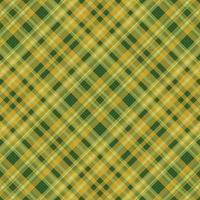 Tartan plaid pattern with texture and warm color. vector