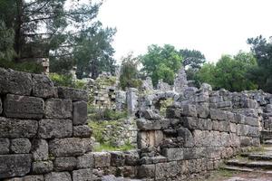 Phaselis ruins in Turkey photo