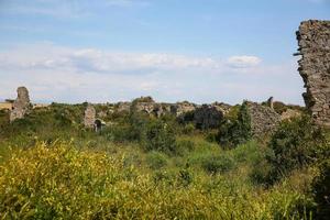 Side ruins in Turkey photo