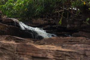 Waterfall in Cambodia photo