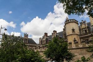 Historic building in Paris France photo