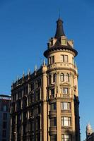 Buildings' facades of great architectural interest in the city of Barcelona - Spain photo