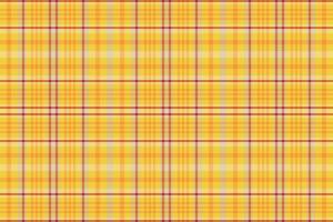 Tartan plaid pattern with texture and warm color. vector