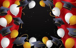 Class Graduation Background vector