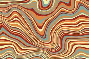 Abstract psychedelic groovy background. vector