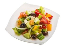 Delicous greek salad photo
