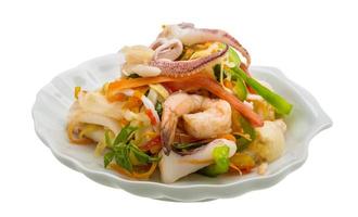 Asian seafood salad photo