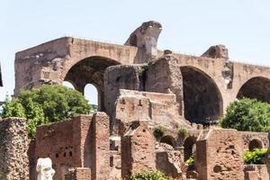 Roman ruins in Rome, Forum photo