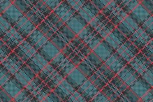 Tartan plaid pattern with texture. vector