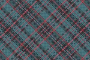 Tartan plaid pattern with texture. vector