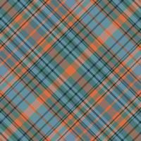 Tartan plaid pattern with texture. vector