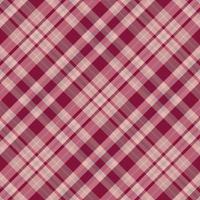 Tartan plaid pattern with texture and warm color. vector